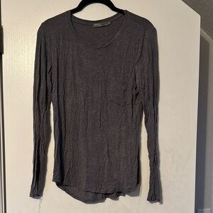 Prana Slate Gray Long Sleeve Women's Top